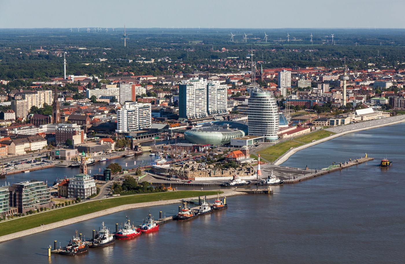 Luftaufnahme Bremerhaven