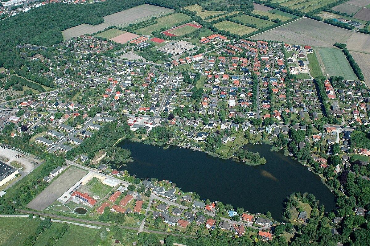 Luftaufnahme Langen, Geestland